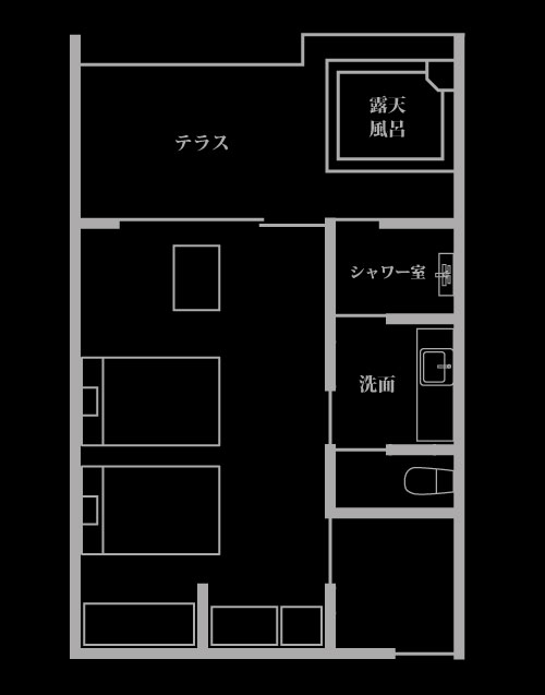 一般客室間取り